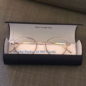 Polished Gold Mercer Eyeglasses